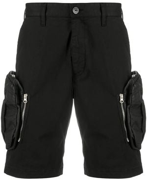 Stone Island Shadow Project Cargo Shorts - Black
