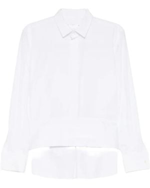 Sacai Cotton Poplin Shirt - White