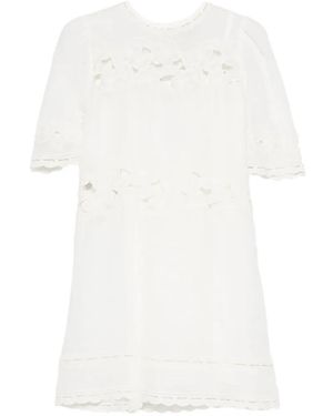 Isabel Marant Reldine Cut-Out Mini Dress - White
