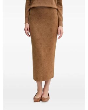 GANT Patterned skirt - Neutro