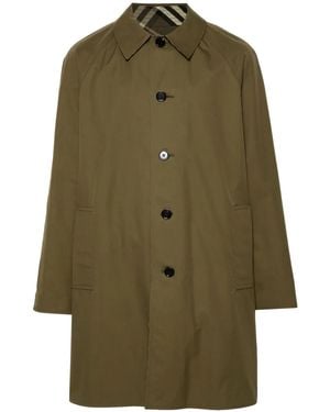 Burberry Reversible Trench Coat - Green