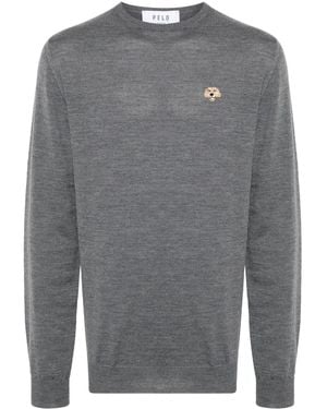 PELO FOUNDATION Dog-Patch Jumper - Grey