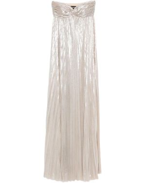 retroféte Strapless-Design Maxi Dress - White