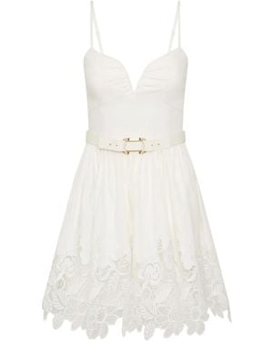 Rebecca Vallance Montreux Mini Dress - White