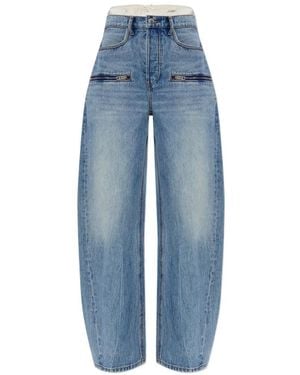 Alexander Wang Wide-Leg Jeans - Blue
