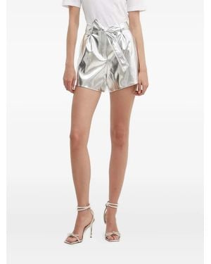 Never Fully Dressed Geplooide Shorts - Wit