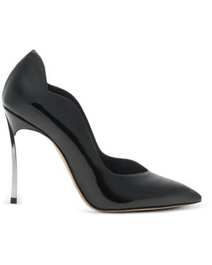 Casadei Blade My Love Court Shoes - Black