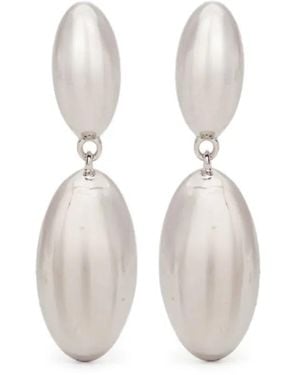 Otiumberg Pebble-Drop Earrings - White