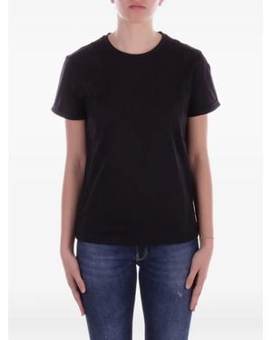 Dondup カフススリーブ Tシャツ - ブラック