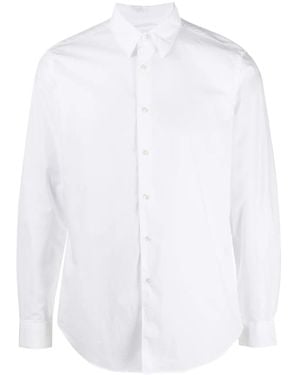 Aspesi Lightweight Cotton Poplin Shirt - White