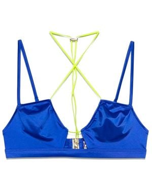 Maison Close Glow Bralette Bikini Top - Blue