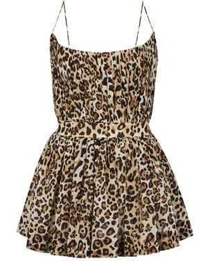 DSquared² Wild2 Flirty Mini Dress - Brown