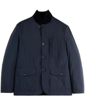 Fay Button-Up Jack - Blauw