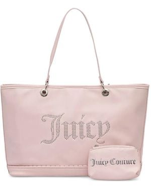 Juicy Couture Stud-Embellished Tote Bag - Pink