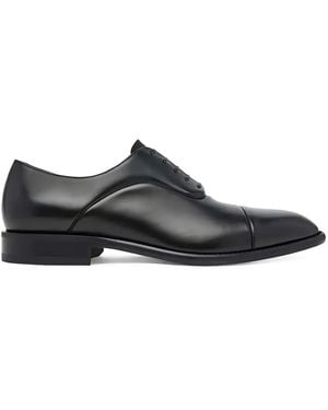 BOSS Leather Oxford Shoes - Black