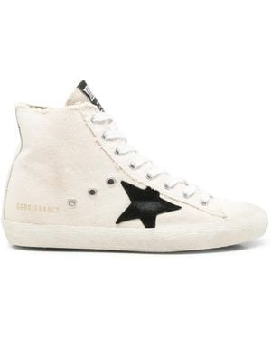 Golden Goose Francy High-Top Trainers - White