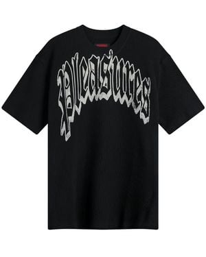 Pleasures Cotton T-Shirt - Black