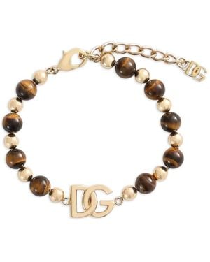 Dolce & Gabbana ビーズ ブレスレット - メタリック