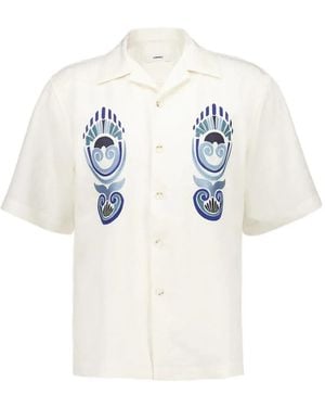 Commas Chemise À Col Officier - Blanc