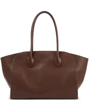 The Row Marlo 12 Bag - Brown