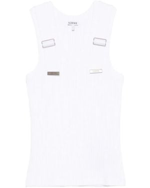 Loewe Top De Canalé - Blanco
