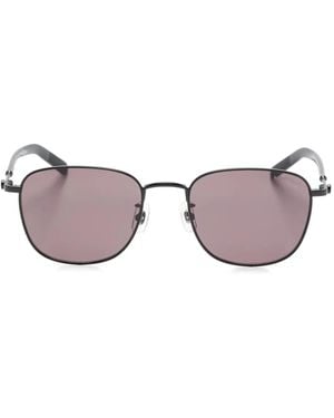 Montblanc Square-Frame Sunglasses - Pink