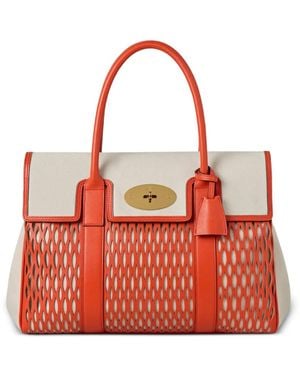 Mulberry Bayswater Cutout Tote Bag - Red