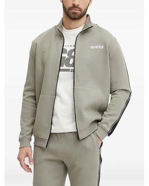 Guess Logo-Patch Sweatshirt - Grey