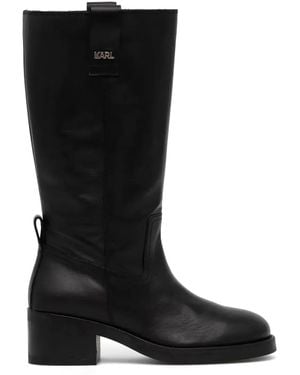 Karl Lagerfeld Brooklyn Boots - Black