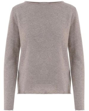 Allude Cashmere Sweater - Gray