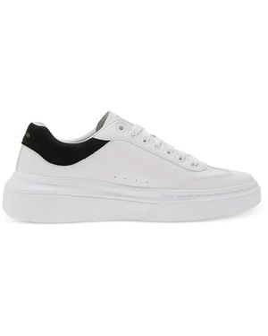 Skechers Panelled Logo-Print Sneakers - White