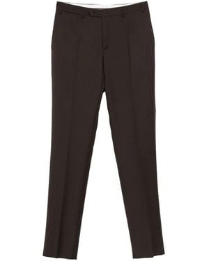 Canali Wool Trousers - Black