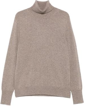Eric Bompard Pullover mit Rollkragen - Braun