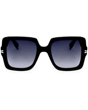 Marc Jacobs Sonnenbrille Mit Eckigem Gestell - Blau