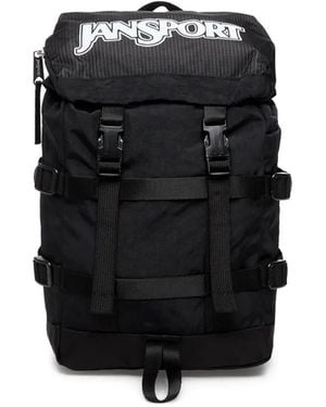 Jansport Rugzak Met Logoprint - Zwart