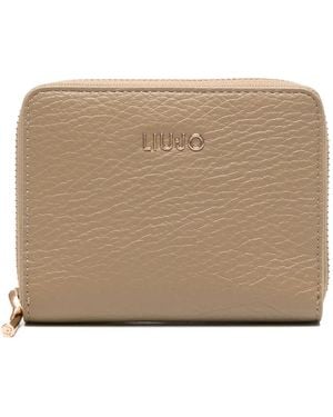 Liu Jo Zip Wallet - Natural