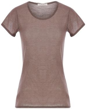 The Row Keyla Cashmere T-Shirt - Grey