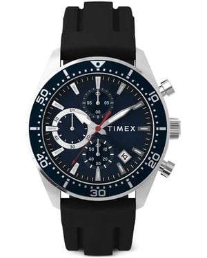 Timex Ridgefield Chronograph 42Mm Watch - Blue