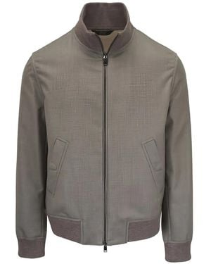 Brioni Zip-Up Jacket - Grey