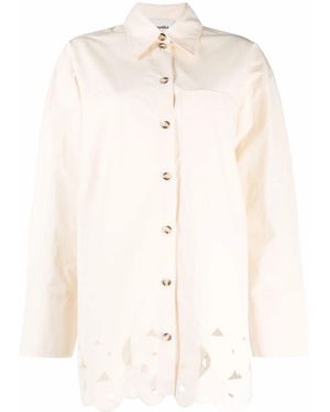 Nanushka Camicia traforata - Neutro