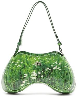 DIESEL Play Shoulder Bag - Green