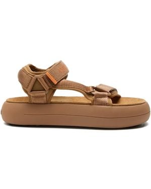 Moon Boot Platform Strap Sandals - Brown