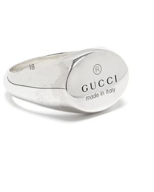 Gucci トレードマーク リング - ホワイト
