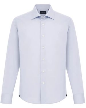Tombolini Spread-Collar Long-Sleeve Shirt - White