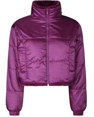 Save The Duck Panelled Jacket - Purple
