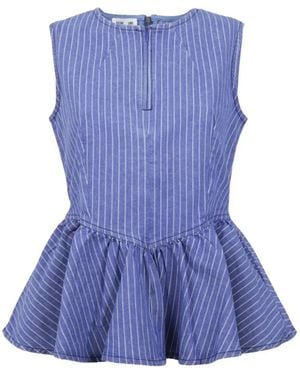 Baum und Pferdgarten Blusa Merja A Rayas Diplomáticas - Azul
