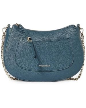Coccinelle Bolso De Hombro C-Easy De Piel - Azul