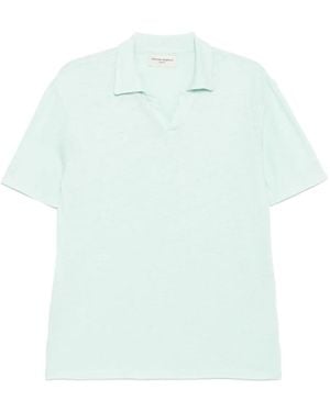 Officine Generale Simon Polo Shirt - Blue