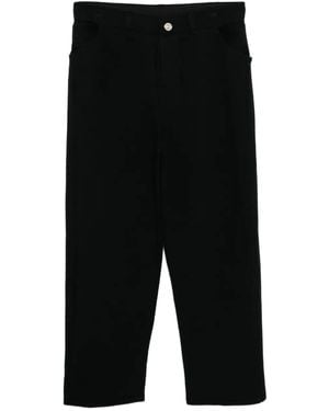 Barrie Knitted Trousers - Black