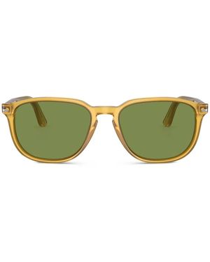 Persol Square Frame Tinted Sunglasses - Green
